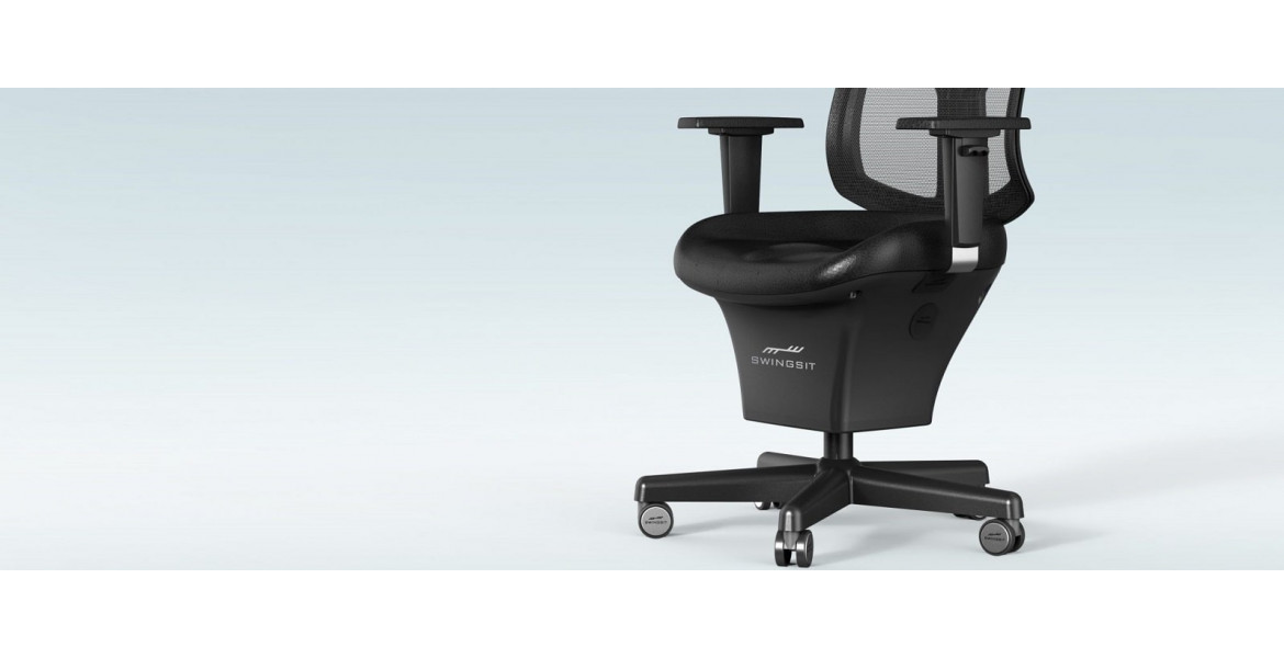 Swingseat is the first office chair with active swings