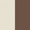 Офісне крісло GT Racer B-2115 Beige/Brown (leather)