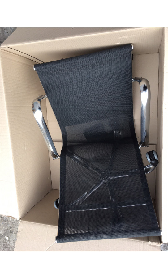 Офисное кресло GT Racer X-2816B Mesh Black (уценка)