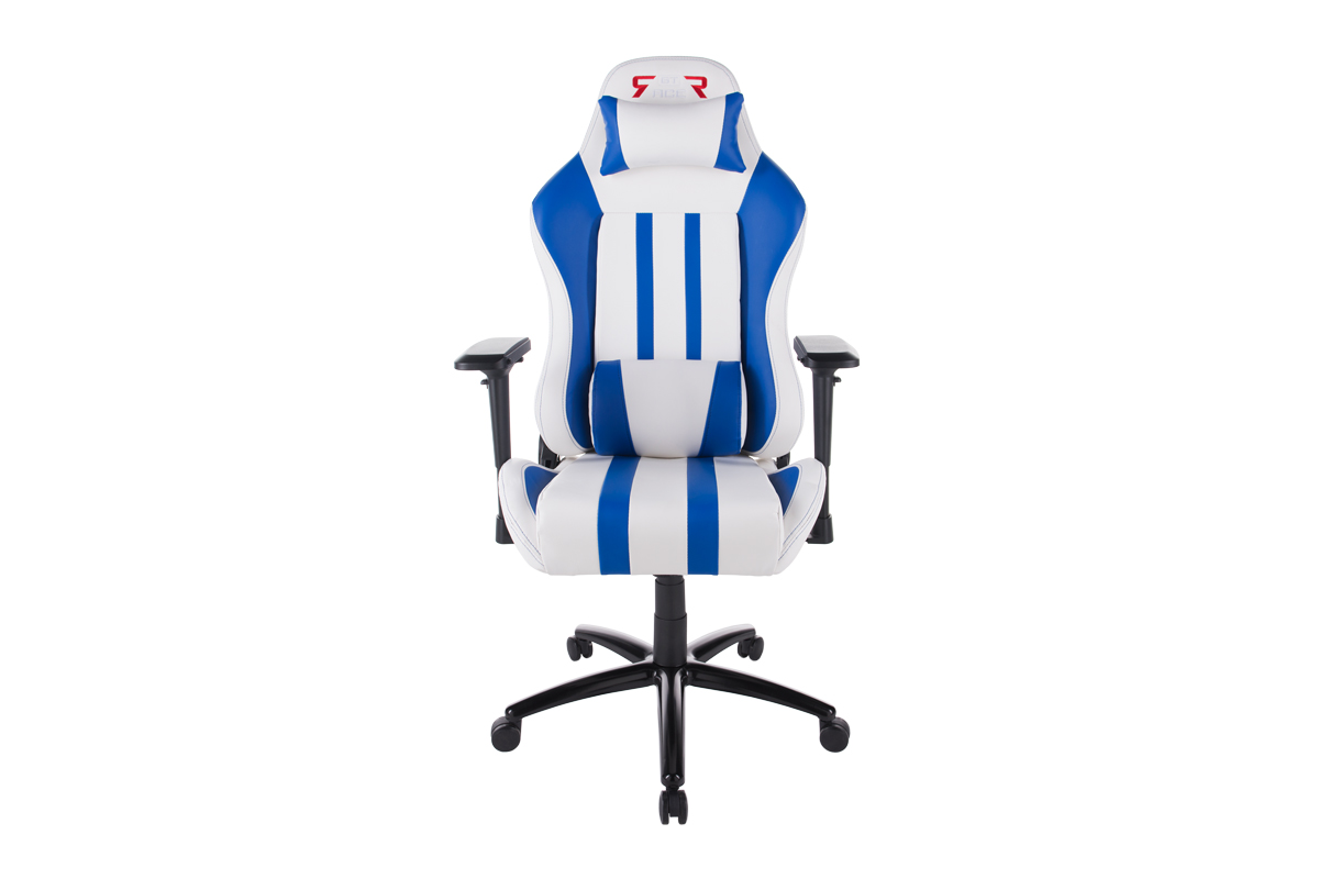 Геймерське крісло GT Racer X-2608 White/Blue