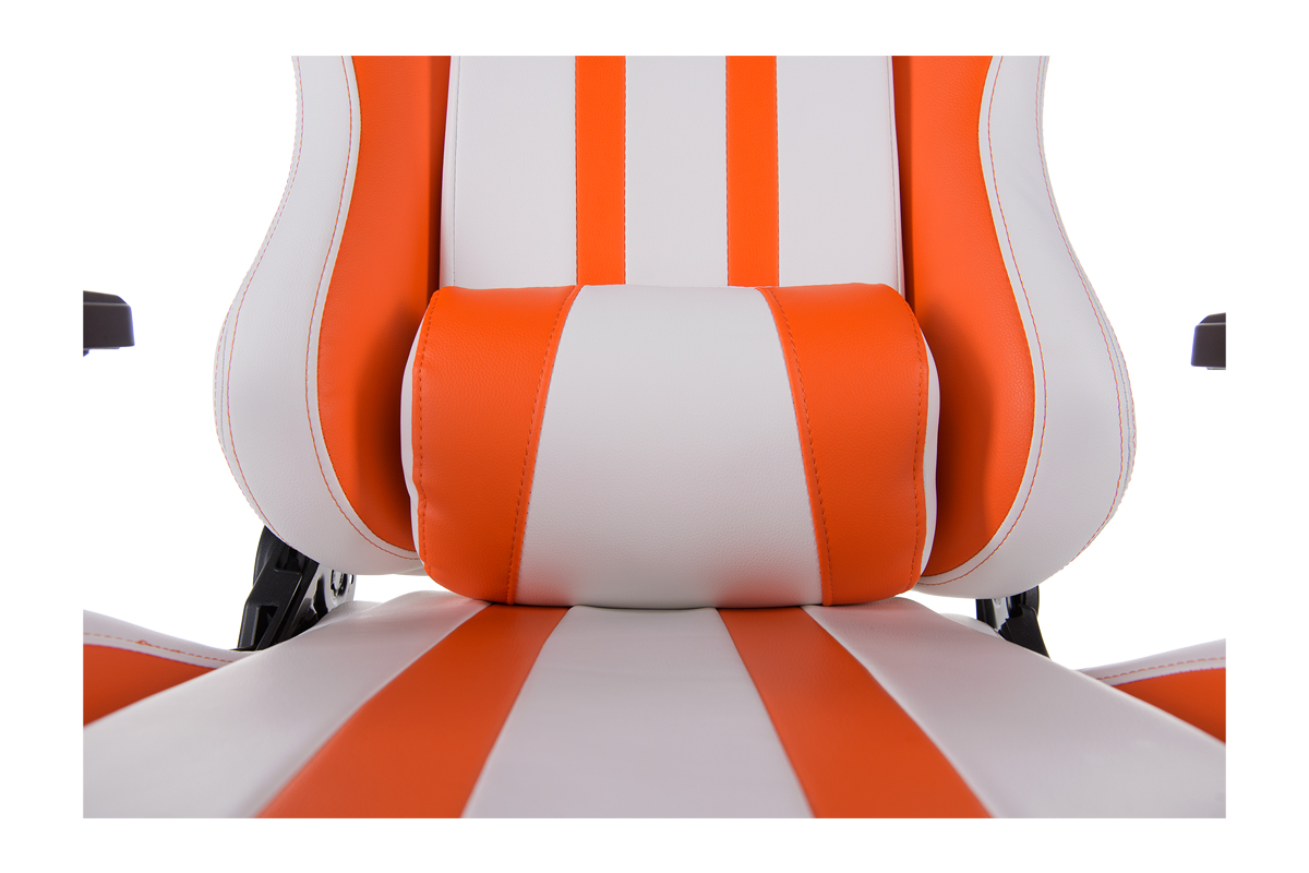Геймерське крісло GT Racer X-2608 White/Orange