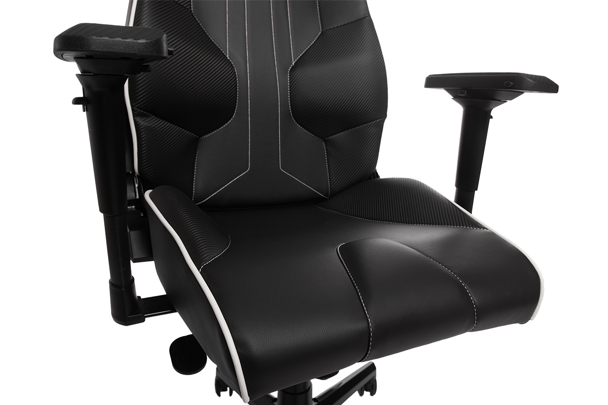 Gaming chair GT Racer X-8007 Dark Gray/Black Suede