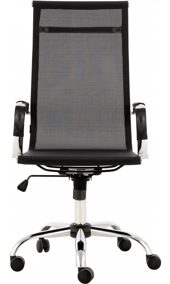Офисное кресло GT Racer X-2816B Mesh Black (уценка)