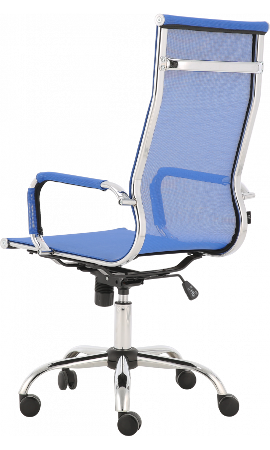 Офісне крісло GT Racer X-2816B Mesh Blue (уцінка)