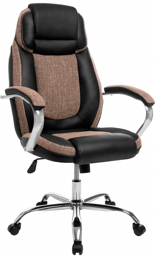 Офисное кресло GT Racer B-1510 Black/Brown Офисное кресло GT Racer B-1510 Black/Brown