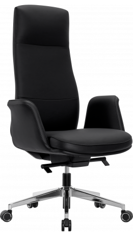 Офісне крісло GT Racer B-2119 Black (leather)