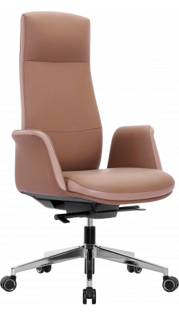 Офісне крісло GT Racer B-2119 Brown (leather)