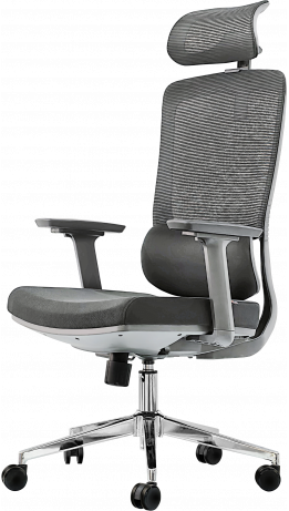 Офісне крісло GT Racer B-2633 Gray/Gray