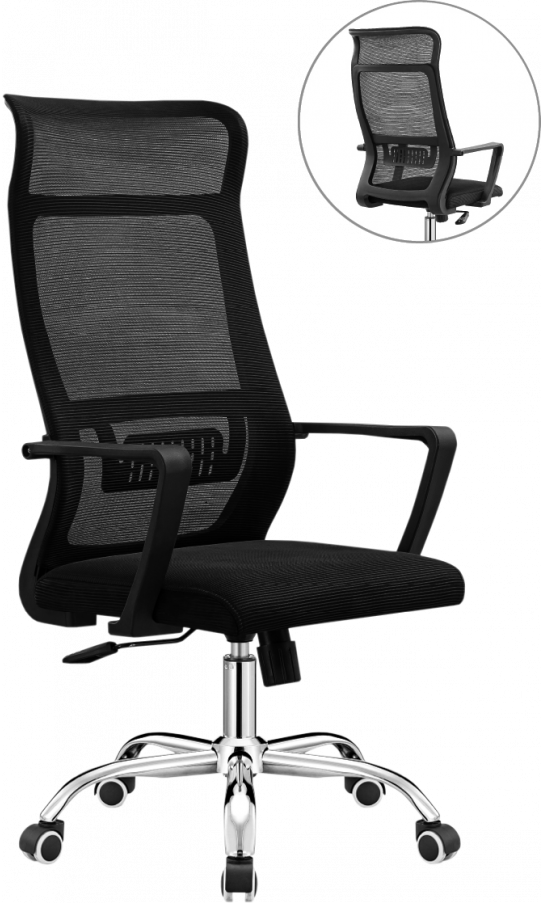 Офісне крісло GT Racer B-338 Black