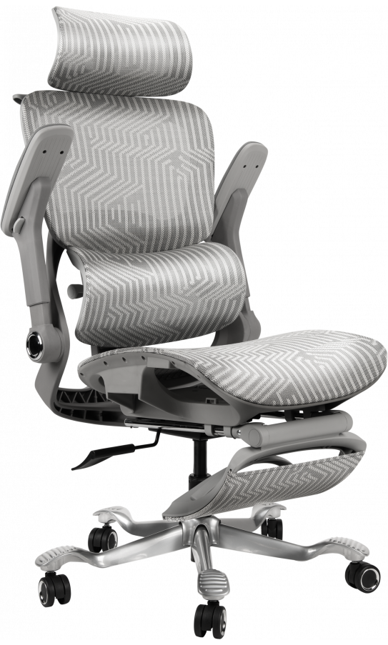 Office chair GT Racer B-519 Gray/Light Gray