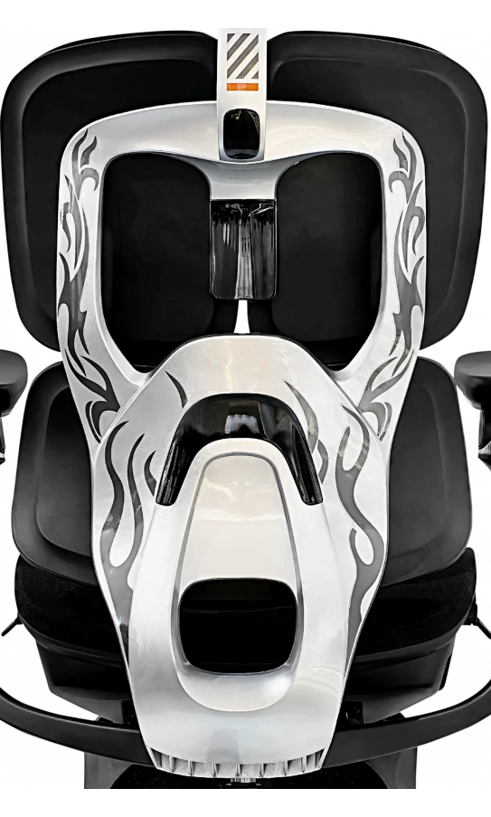 Office chair GT Racer B-521 Black/Black