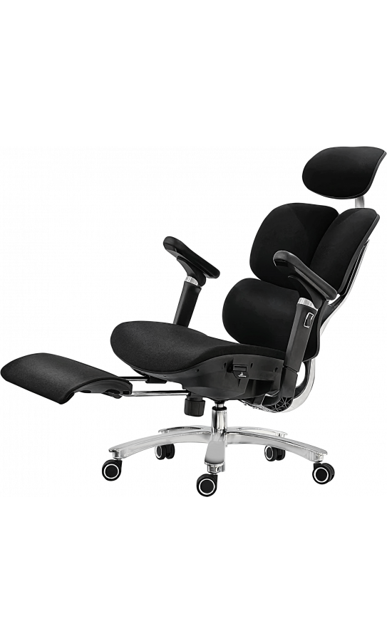 Office chair GT Racer B-521 Black/Black