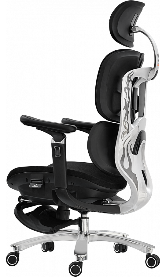 Office chair GT Racer B-521 Black/Black