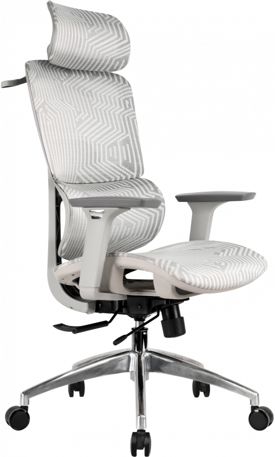 Office chair GT Racer B-522 Gray/Light Gray