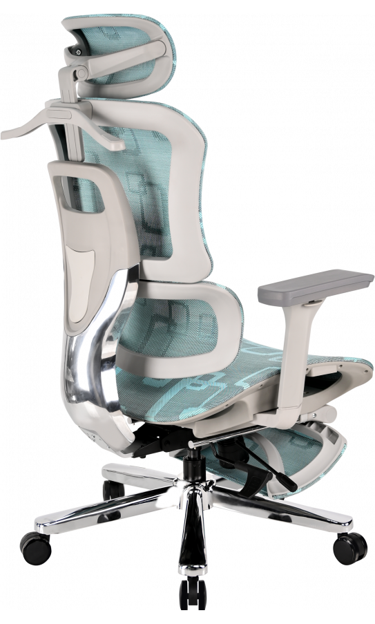 Office chair GT Racer B-528 Gray/Blue
