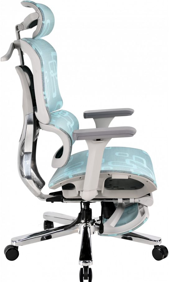 Office chair GT Racer B-528 Gray/Blue
