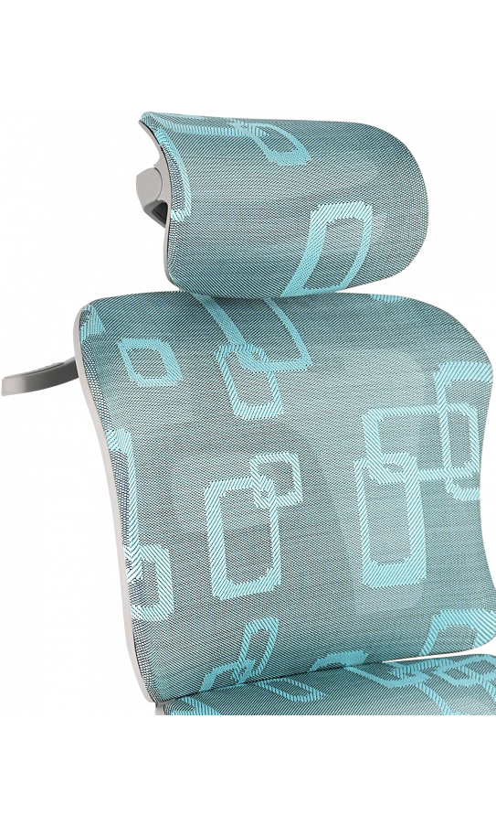 Office chair GT Racer B-528 Gray/Blue
