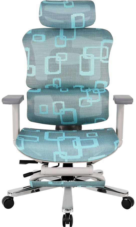 Office chair GT Racer B-528 Gray/Blue