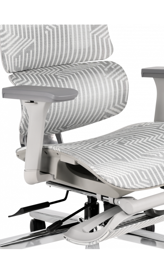 Office chair GT Racer B-528 Gray/Light Gray