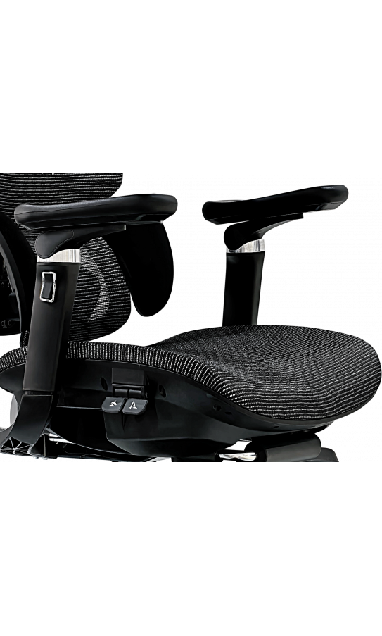 Office chair GT Racer B-539 Black/Black