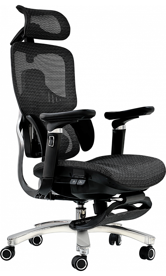 Office chair GT Racer B-539 Black/Black