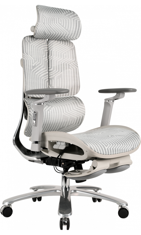 Office chair GT Racer B-541F Gray/Light Gray