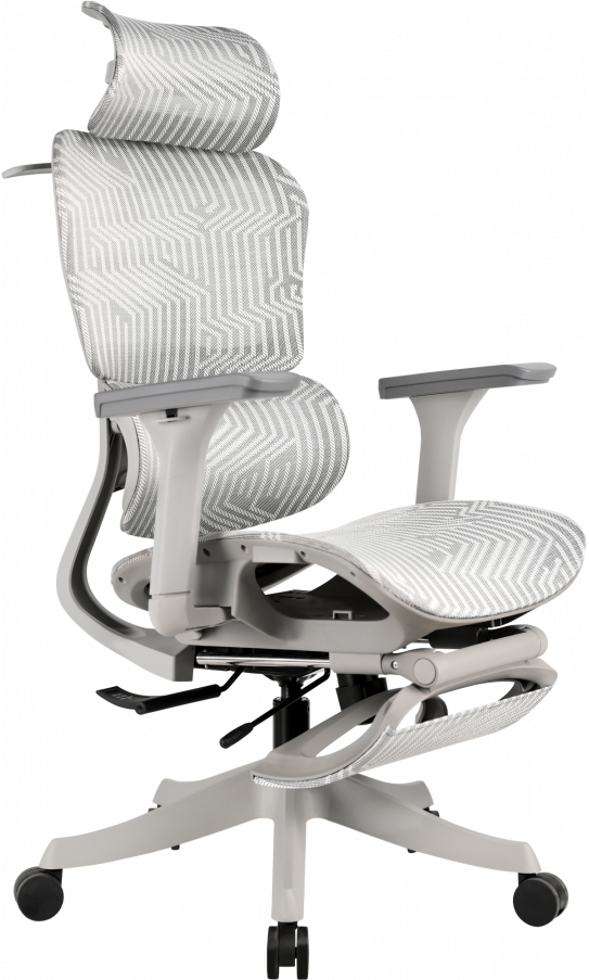 Office chair GT Racer B-562 Gray/Light Gray