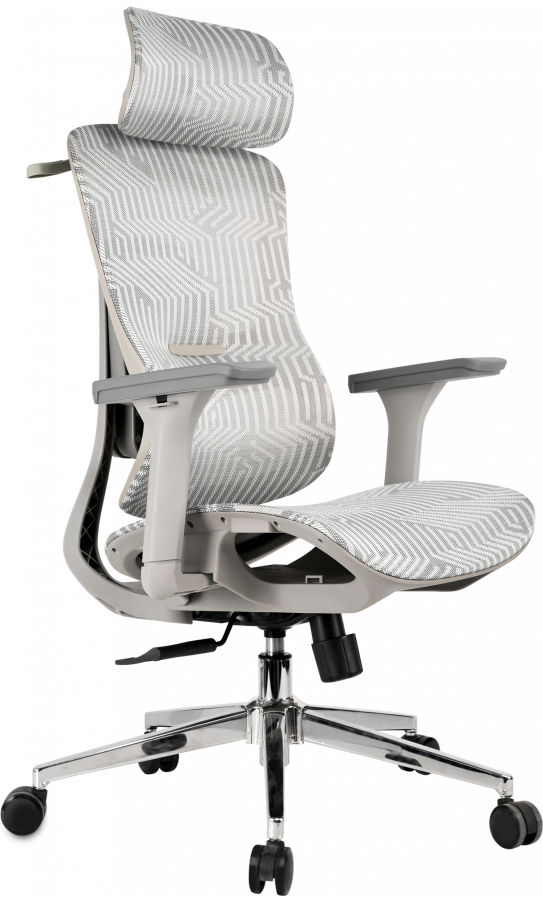 Офісне крісло GT Racer B-568-1 Gray/Light Gray