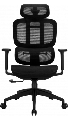 Офісне крісло GT Racer B-5757 Black/Black
