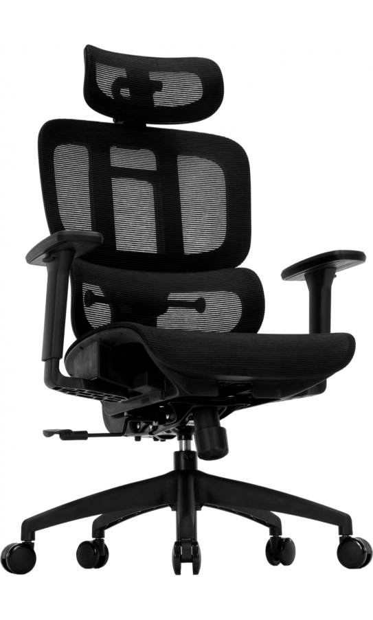 Офісне крісло GT Racer B-5757 Black/Black