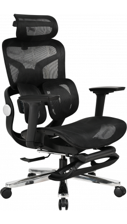 Офісне крісло GT Racer B-601 Black/Black