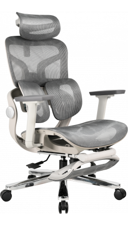 Офісне крісло GT Racer B-601 Gray/Gray