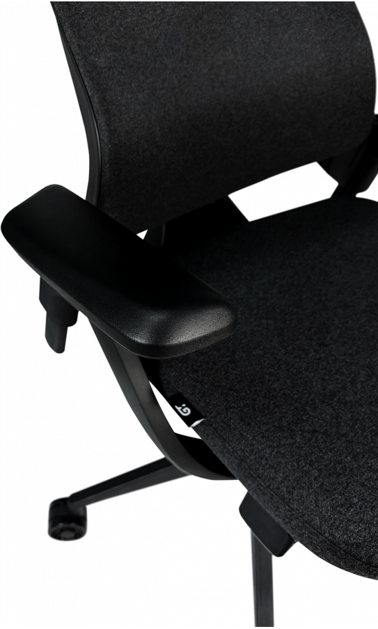 Офісне крісло GT Racer B-6314 Fabric Black/Black