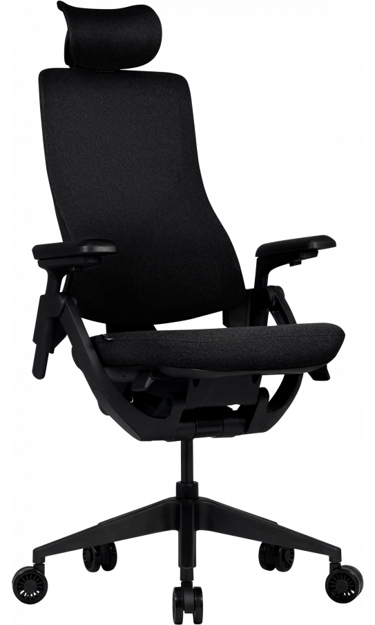 Офісне крісло GT Racer B-6314 Fabric Black/Black
