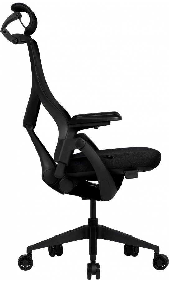 Офісне крісло GT Racer B-6314 Fabric Black/Black