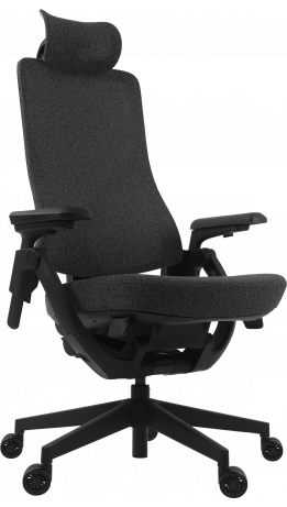 Офісне крісло GT Racer B-6314 Fabric Dark Gray/Black