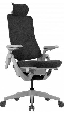 Офісне крісло GT Racer B-6314 Fabric Dark Gray/Gray