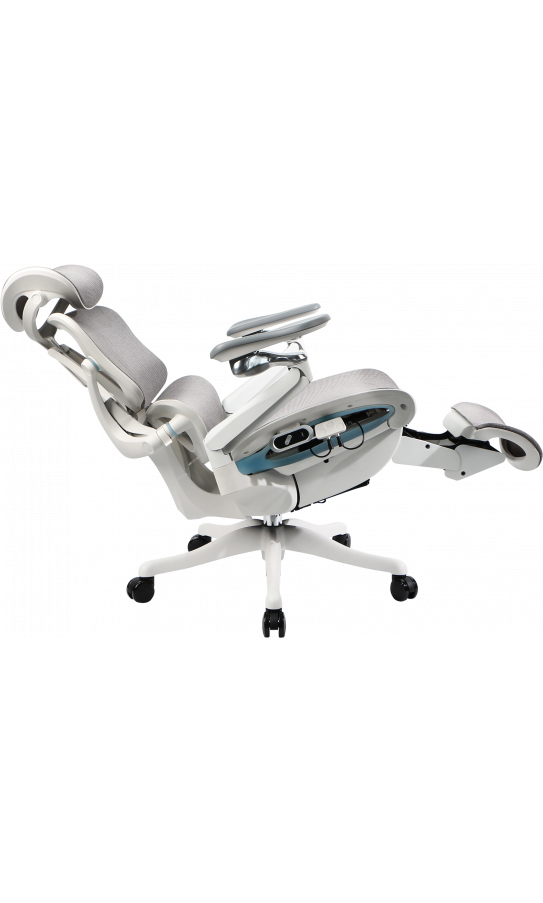 Office chair GT Racer B-822 White/Gray