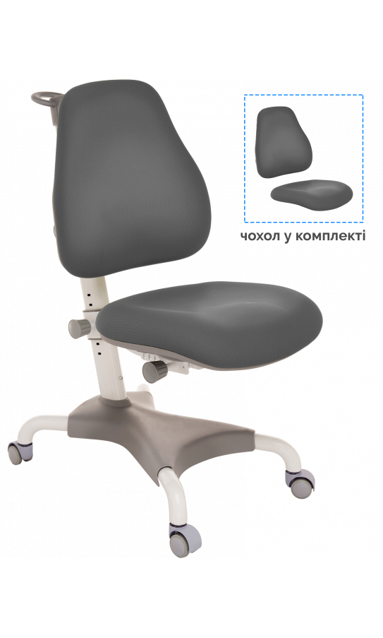 Детское кресло GT Racer C-1240 Orthopedic Gray Детское кресло GT Racer C-1240 Orthopedic Gray