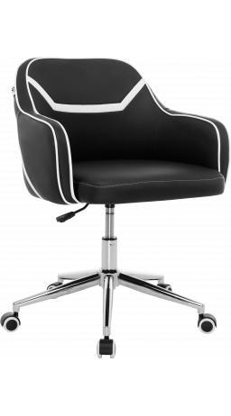 Office chair GT Racer H-8042 Black/White