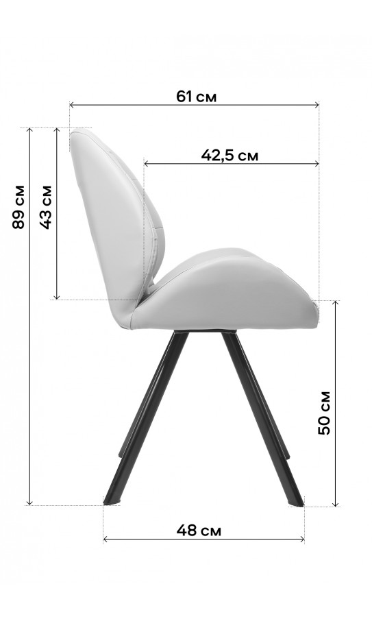 Комплект стільців GT K-0247 Cappuccino (4 шт)