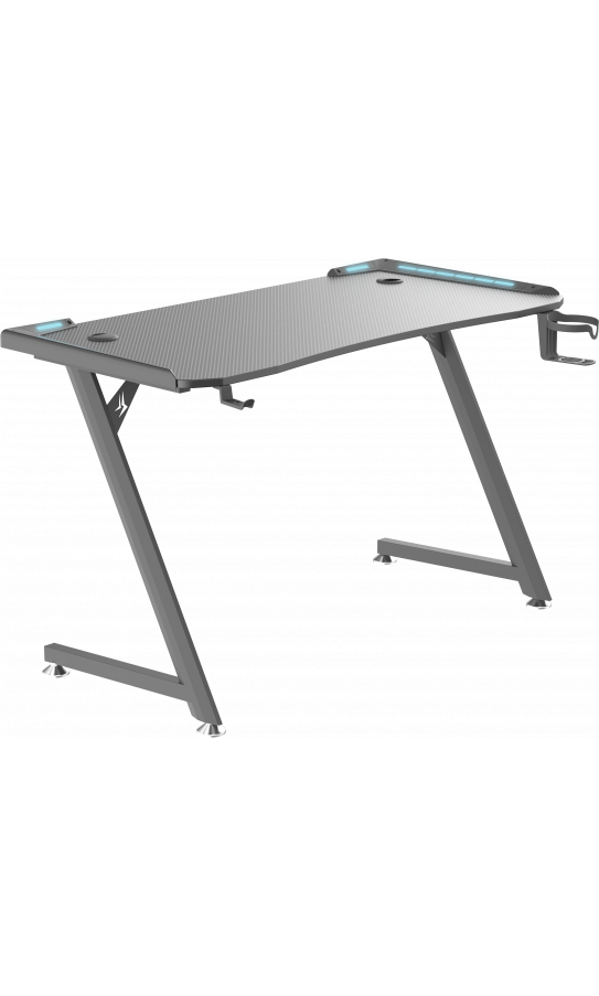 Геймерський комп'ютерний стіл GT Racer T-1216 (120x60x73) Black Геймерський комп'ютерний стіл GT Racer T-1216 (120x60x73) Black