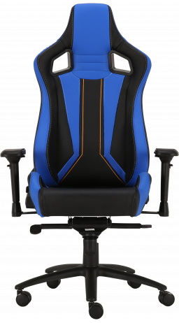 11Геймерське крісло GT Racer X-0715 Black/Blue