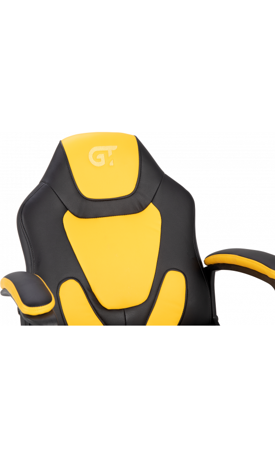 Геймерське дитяче крісло GT Racer X-1414 Black/Yellow (Kids)