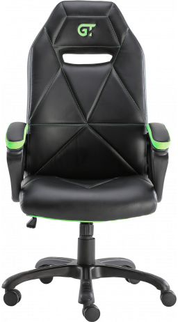 11Геймерское кресло GT Racer X-2318 Black/Apple Green