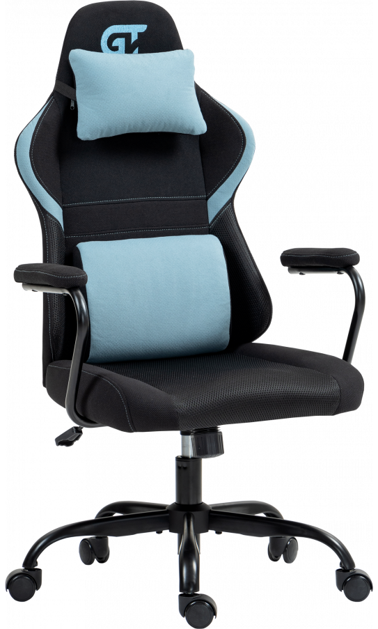 Геймерское кресло GT Racer X-2322 Fabric Black/Blue Геймерское кресло GT Racer X-2322 Fabric Black/Blue