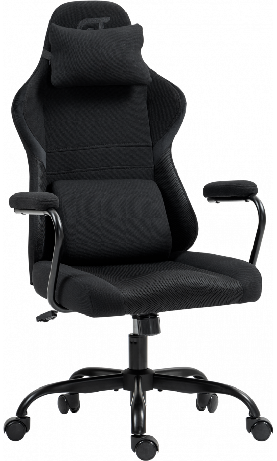 Геймерське крісло GT Racer X-2322 Fabric Black Геймерське крісло GT Racer X-2322 Fabric Black