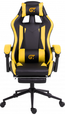 Геймерське крісло GT Racer X-2323 Black/Yellow