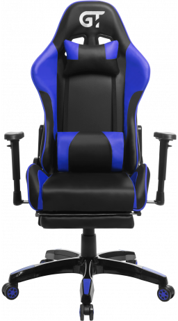 11Геймерське крісло GT Racer X-2525-F Black/Blue