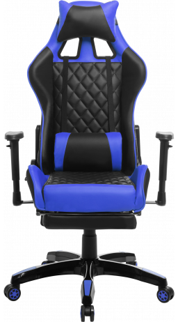 11Геймерское кресло GT Racer X-2526 Black/Blue